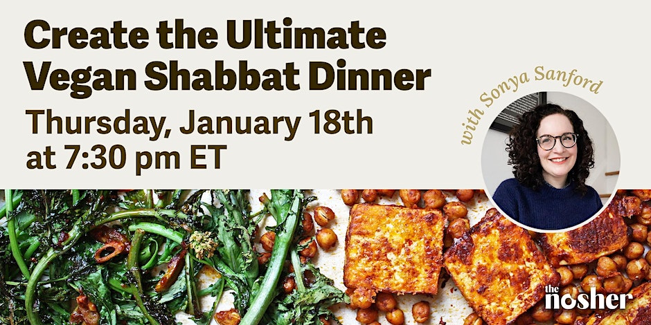 Vegan Shabbat Dinner Notice